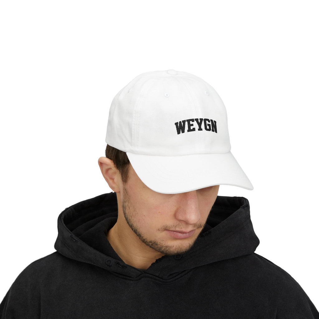 Weygn Classic Dad Cap – Black Logo