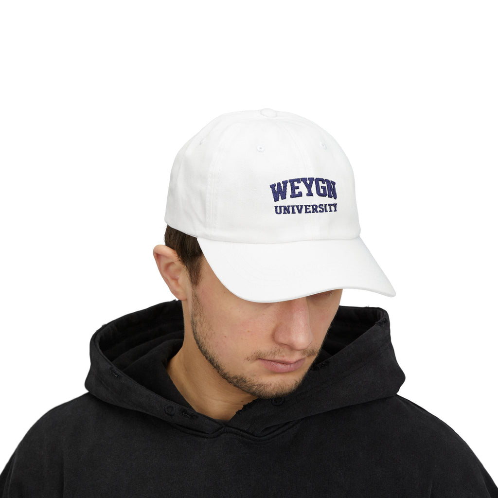 Weygn University Dad Cap - Navy Logo