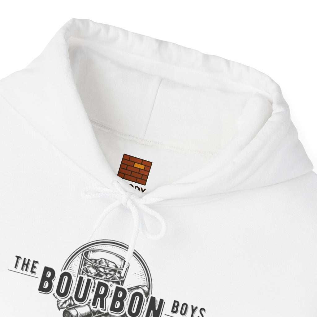 The Bourbon Boys Black Logo Hoodie