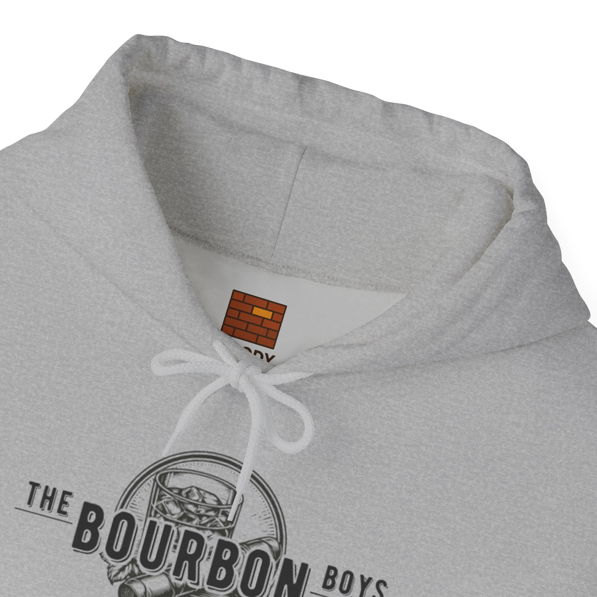 The Bourbon Boys Black Logo Hoodie