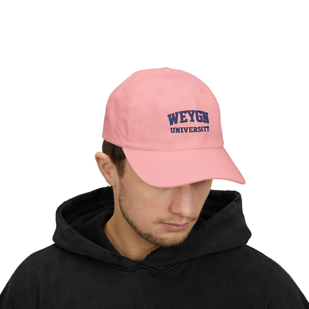 Weygn University Dad Cap - Navy Logo