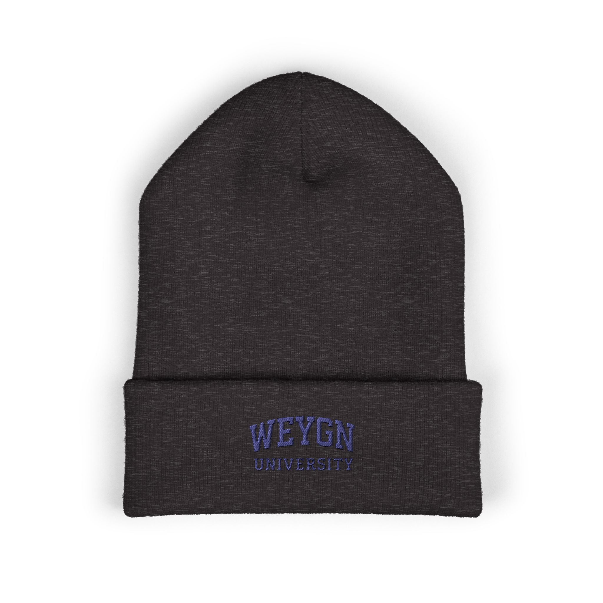 Weygn University Embroidered Cuffed Beanie