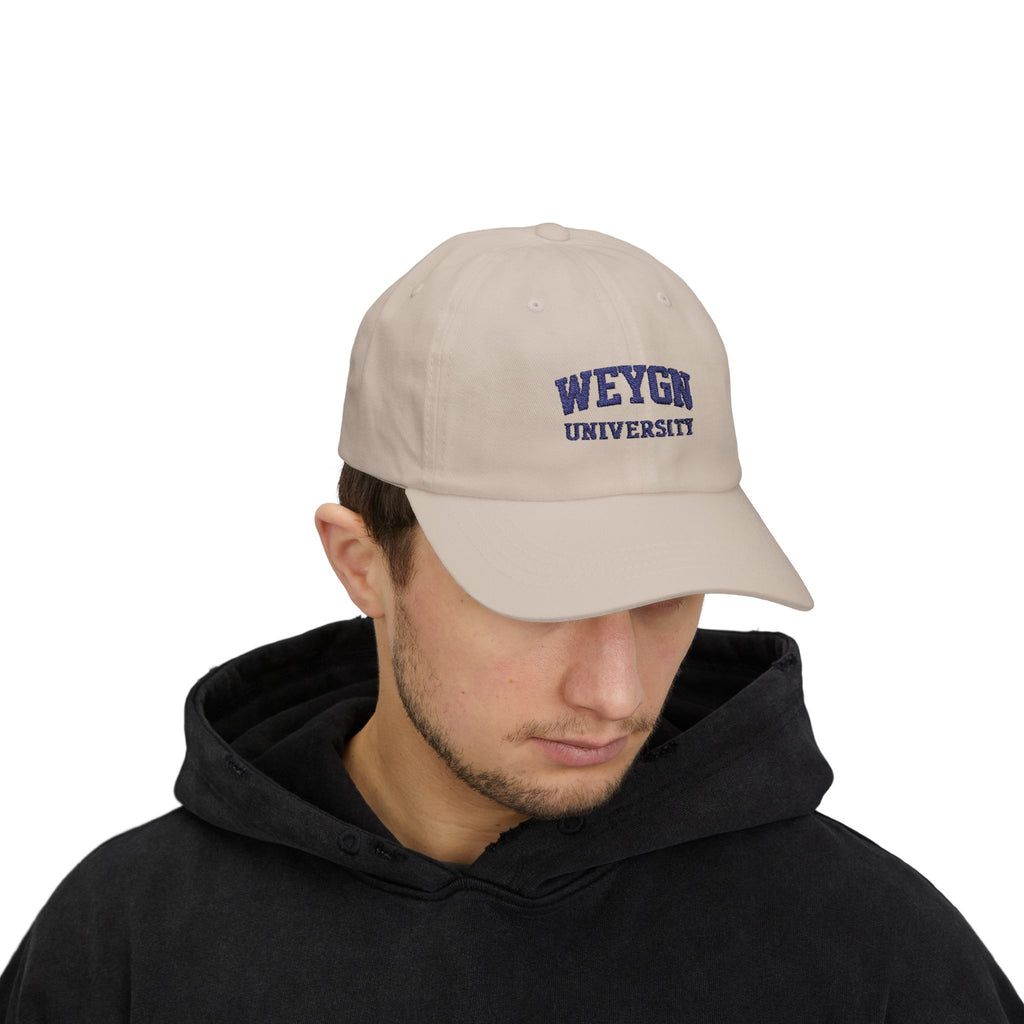 Weygn University Dad Cap - Navy Logo