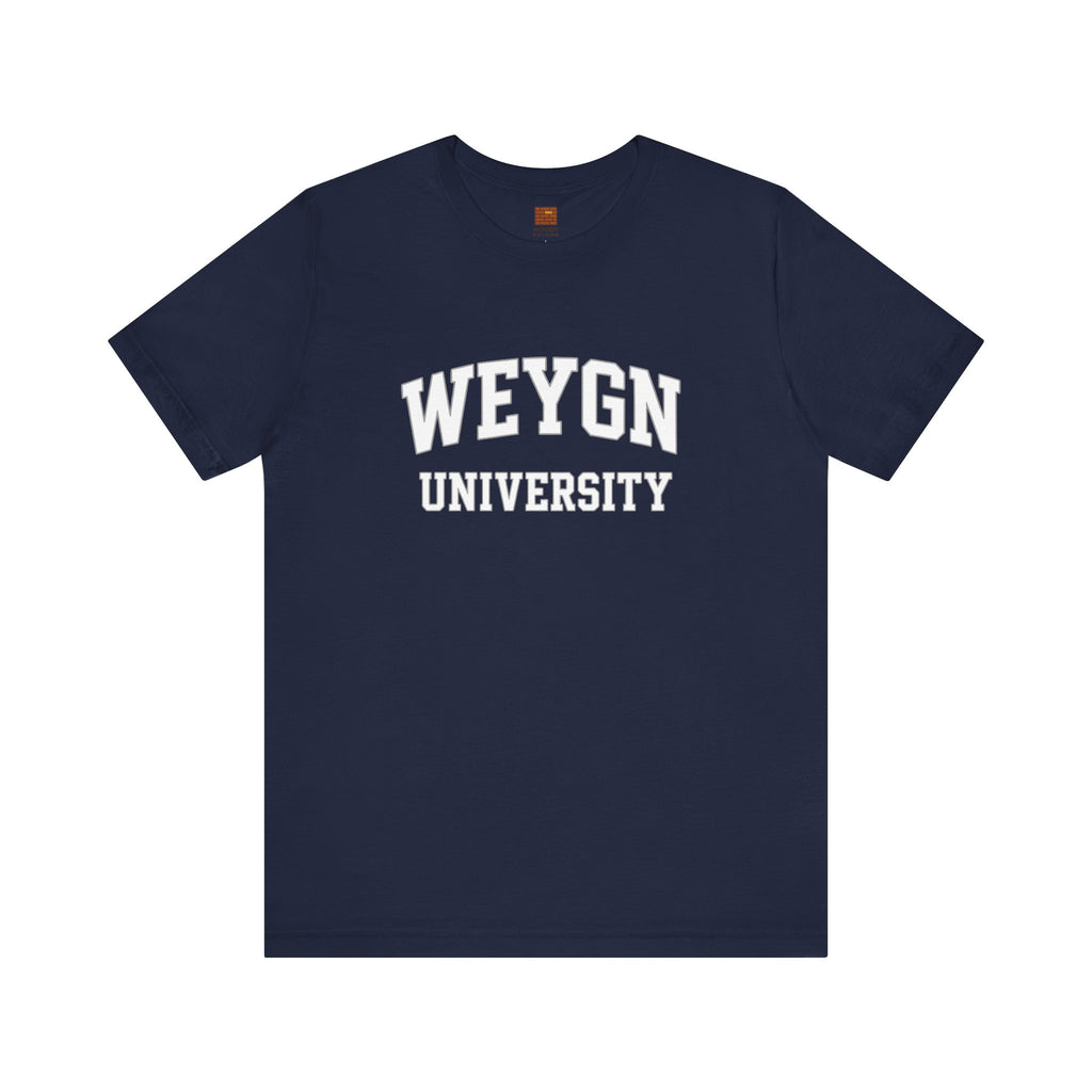 Weygn University Tee — White Logo