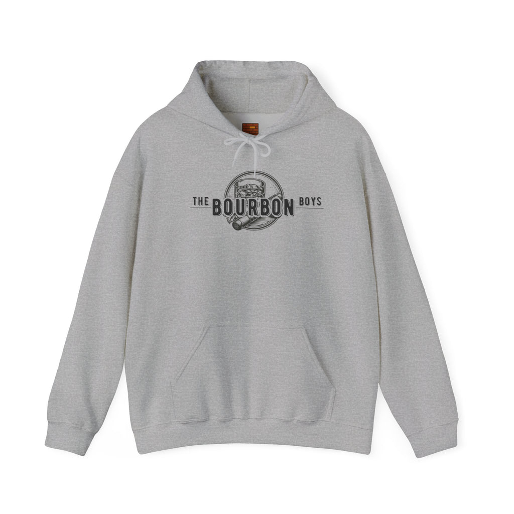 The Bourbon Boys Black Logo Hoodie