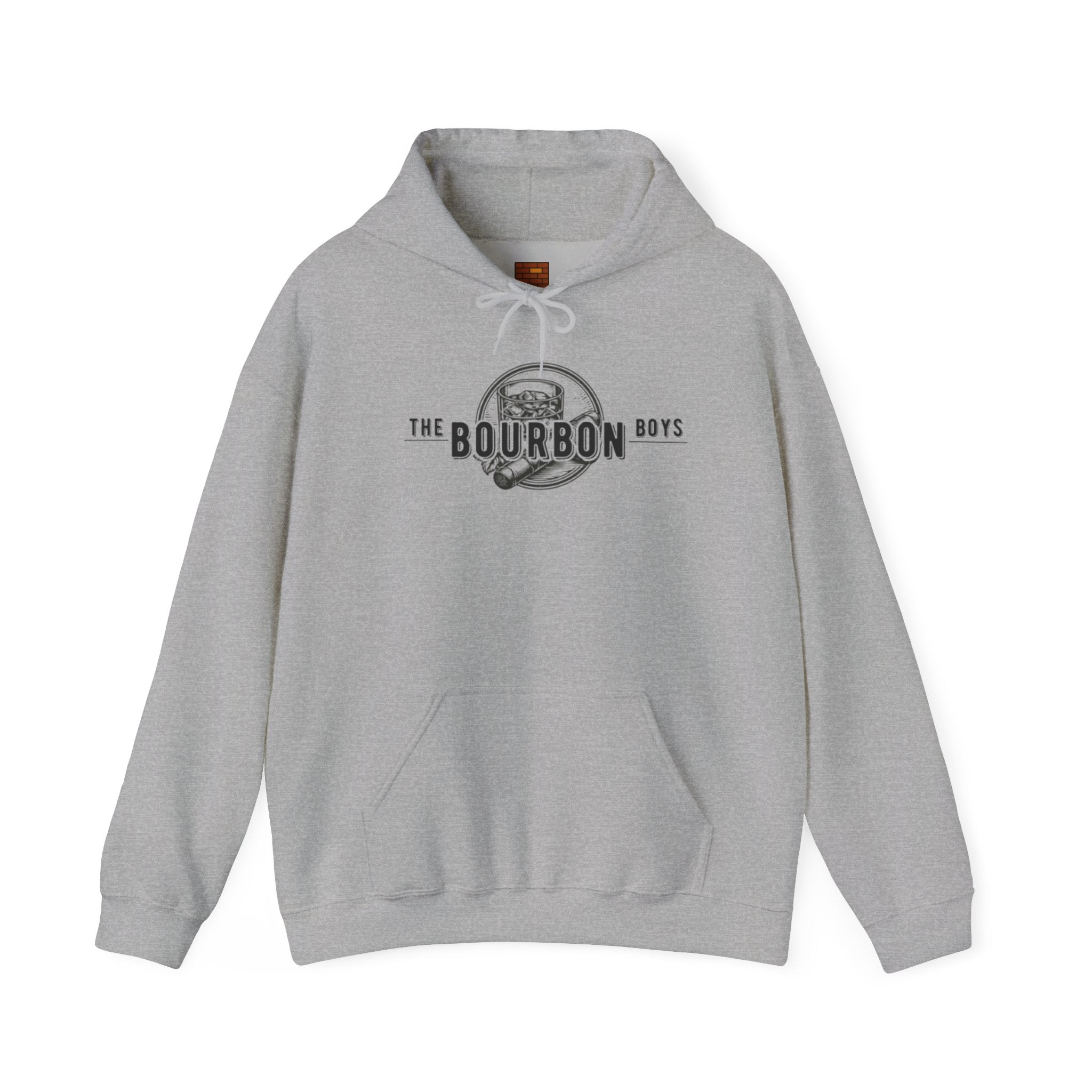 The Bourbon Boys Black Logo Hoodie