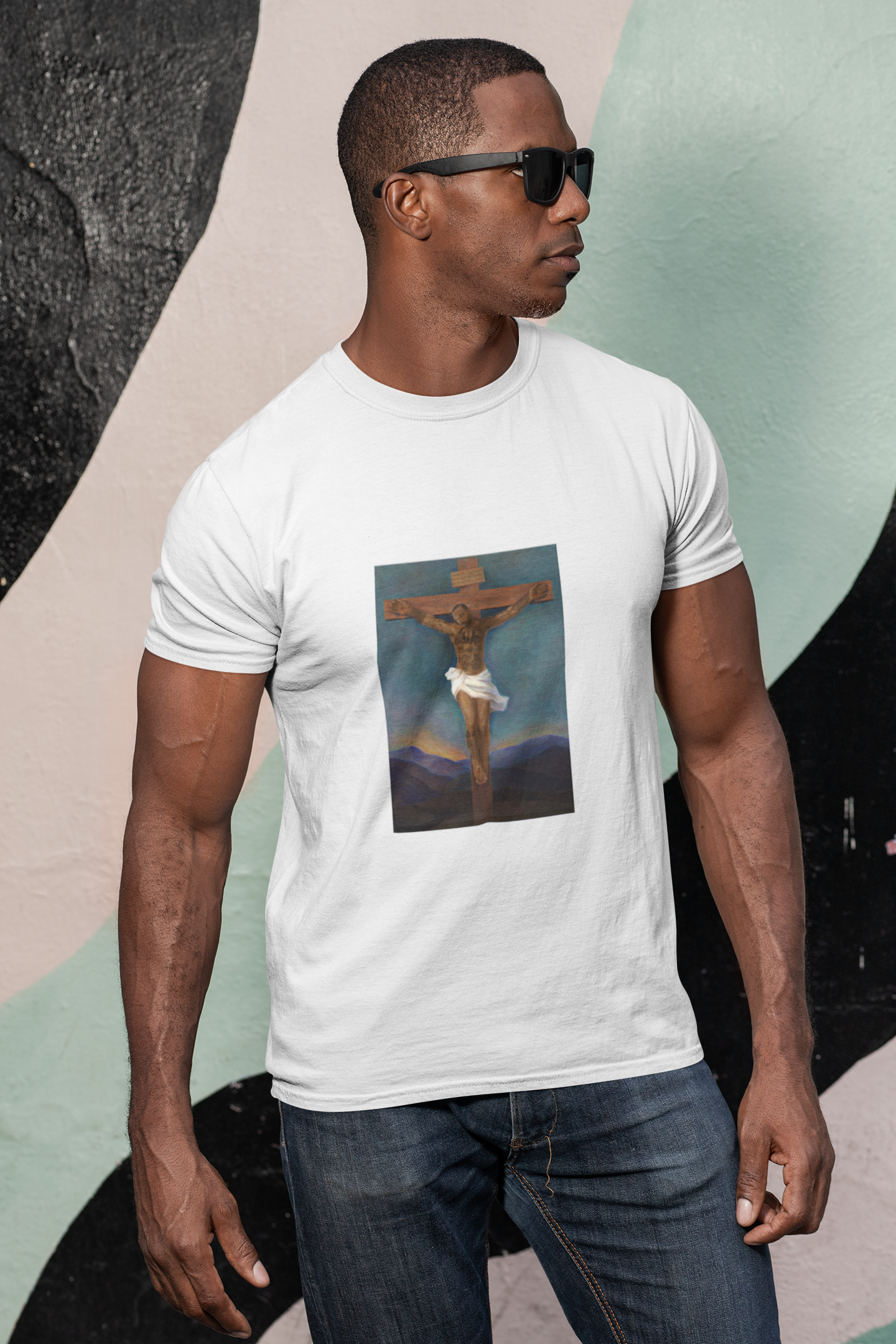 King Weygn on the Cross Tee