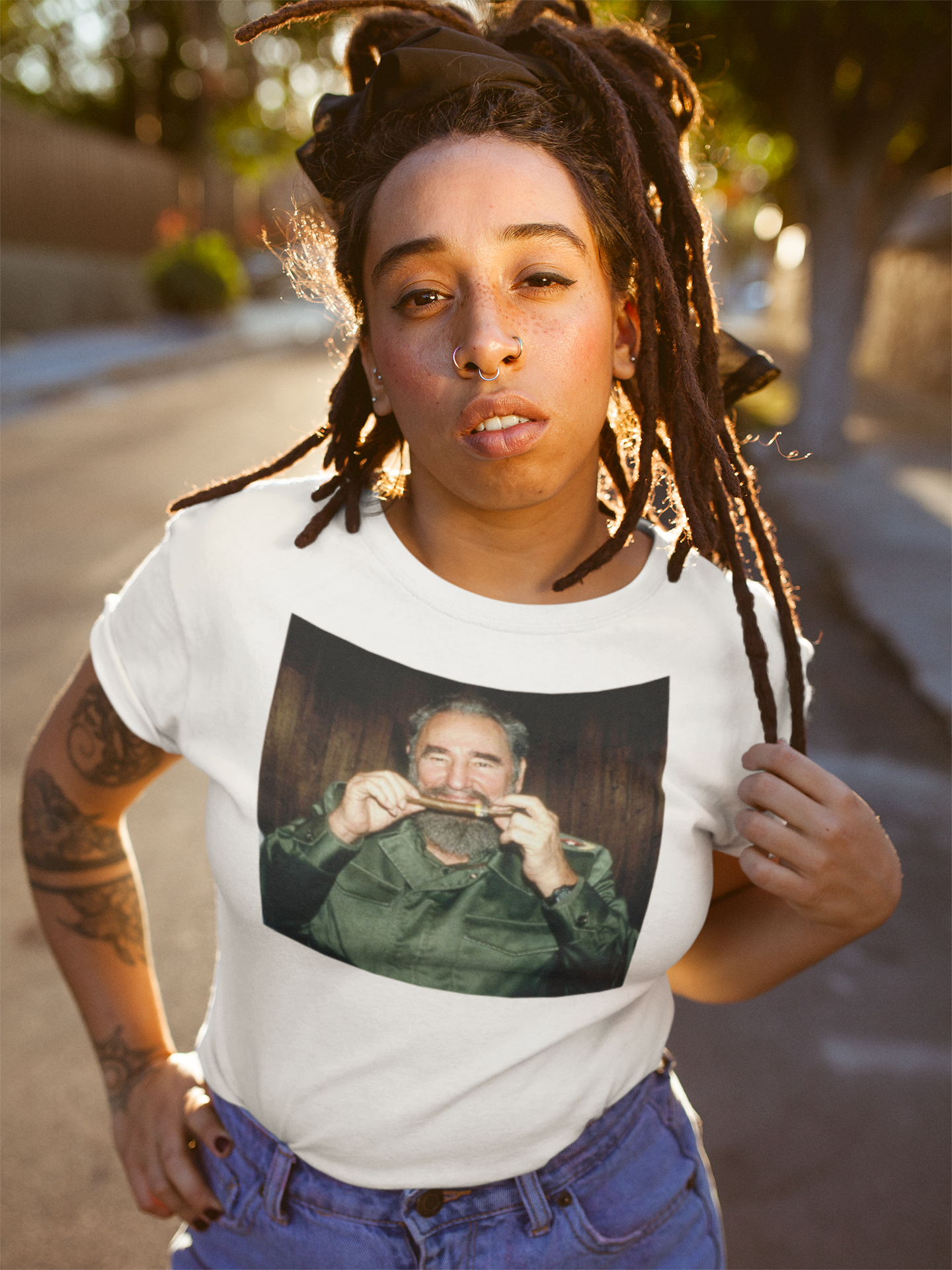 Fidel Castro Cigar Tee