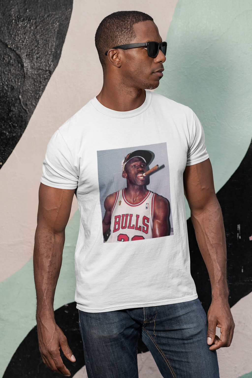 Michael Jordan Cigar Tee