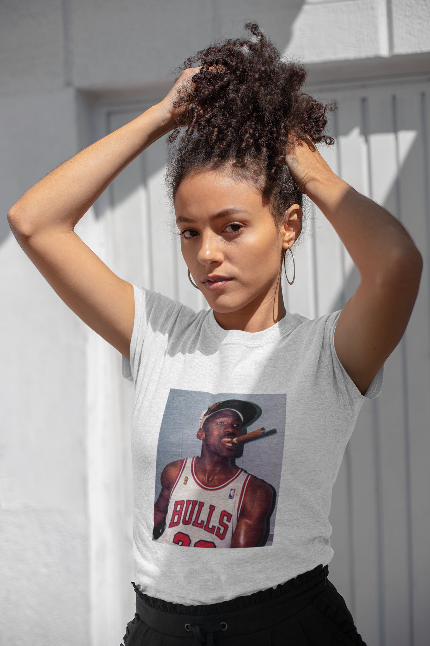 Michael Jordan Cigar Tee