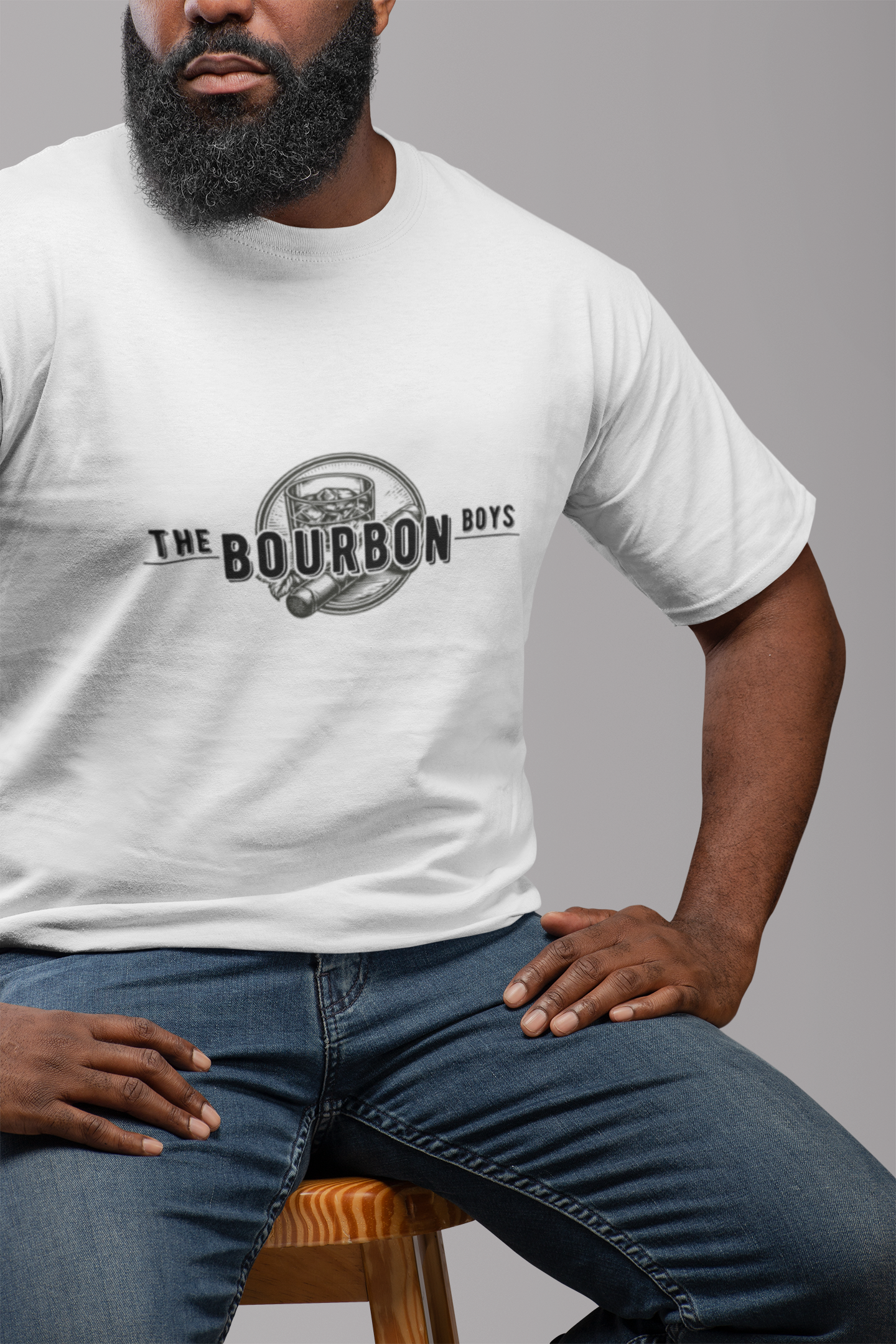 "The Bourbon Boys" Limited Edition Logo Tee
