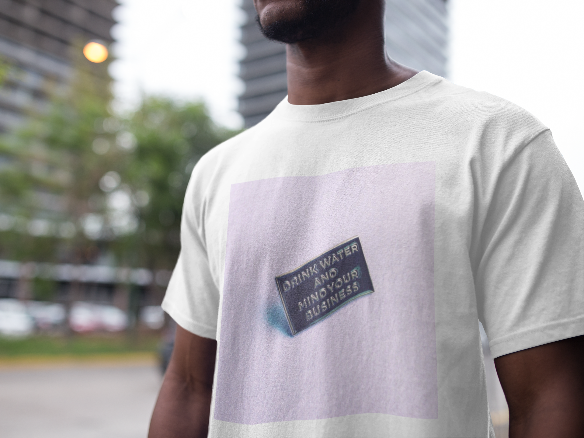 Drink Water & Mind Your Business Tee