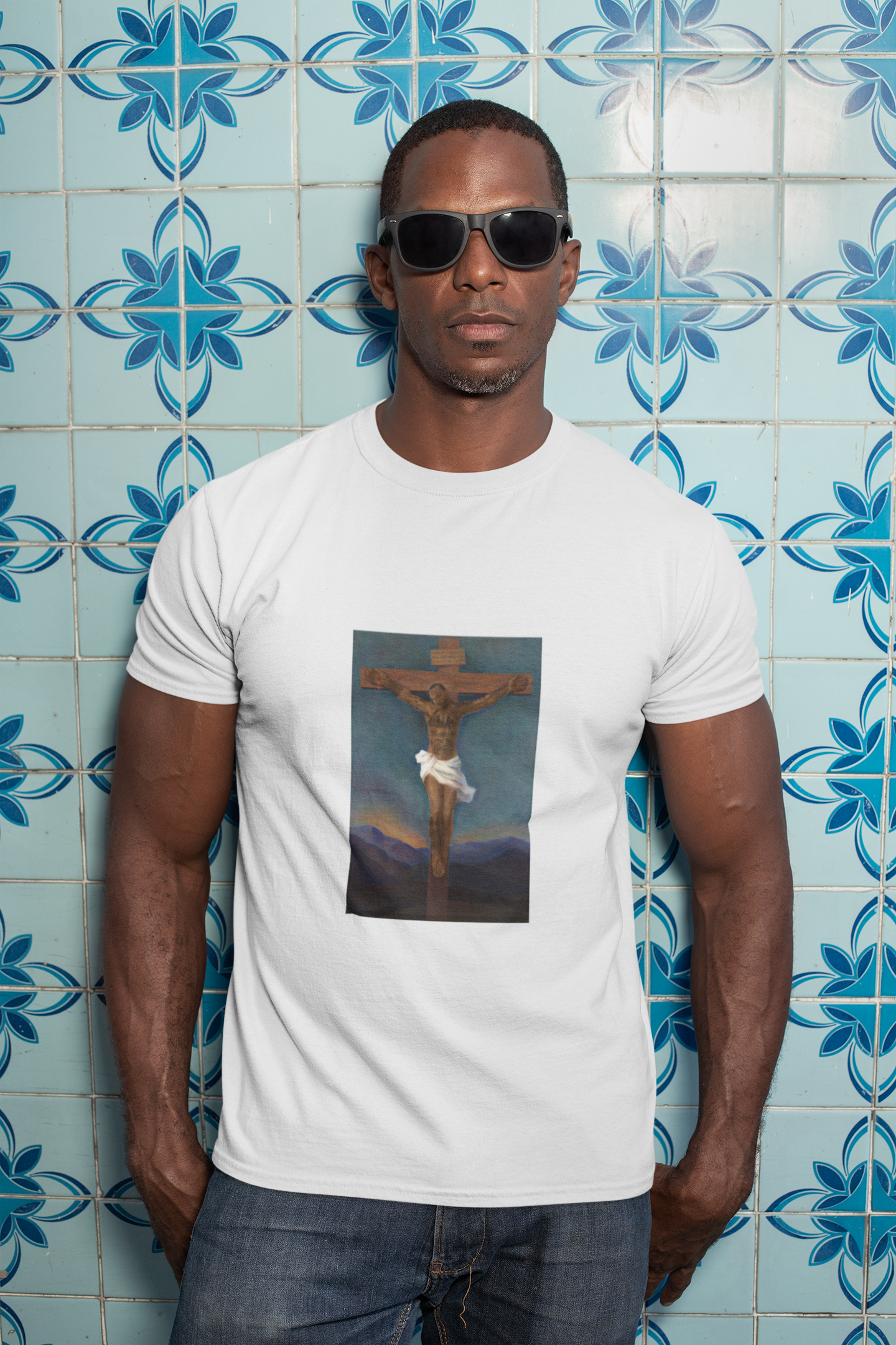King Weygn on the Cross Tee