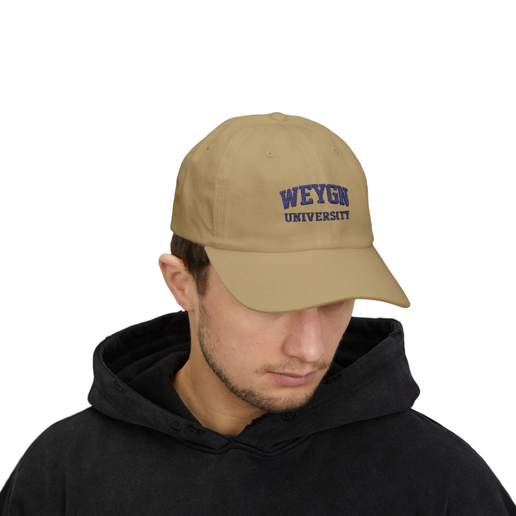 Weygn University Dad Cap - Navy Logo