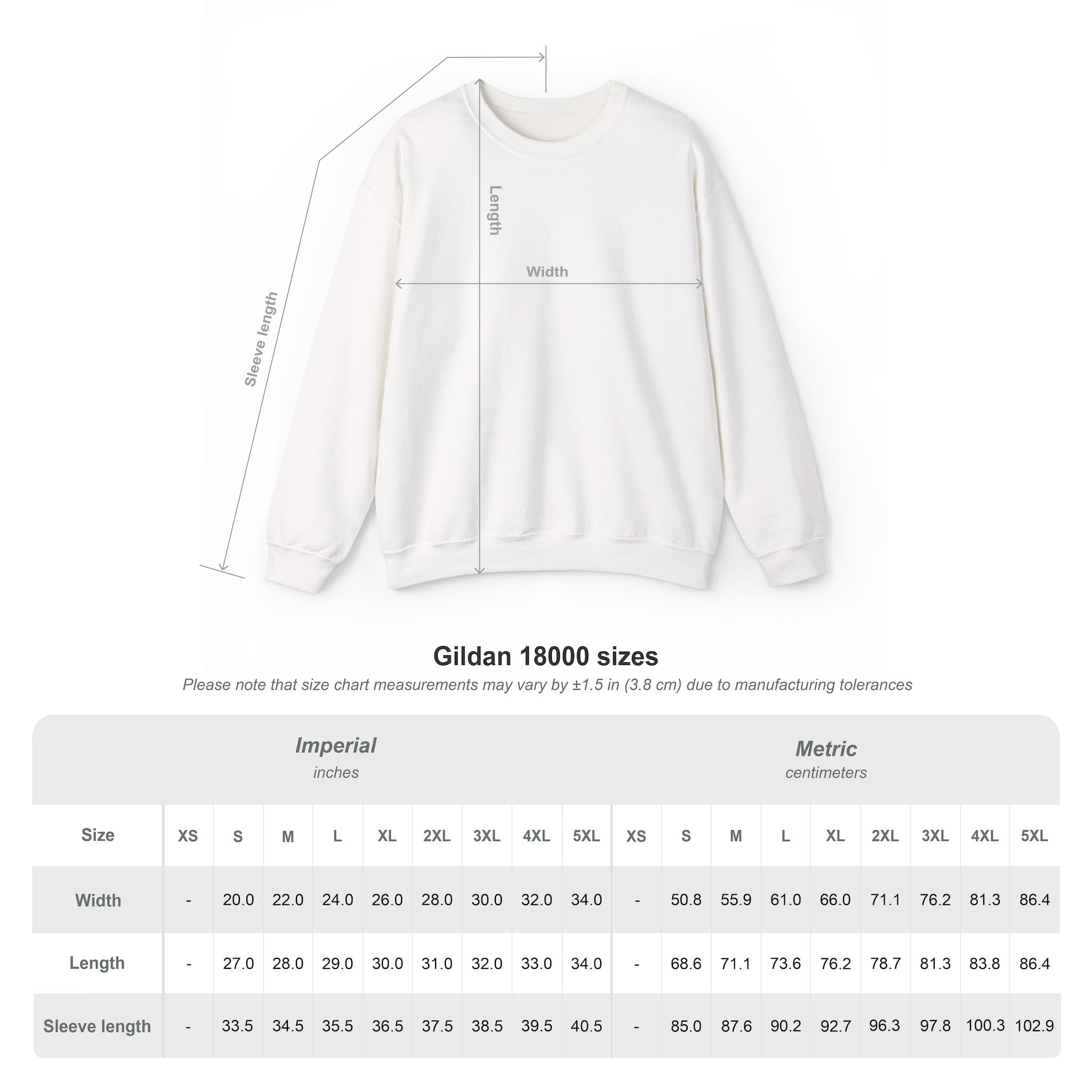 Weygn University Crewneck Sweatshirt — White x Grey Logo