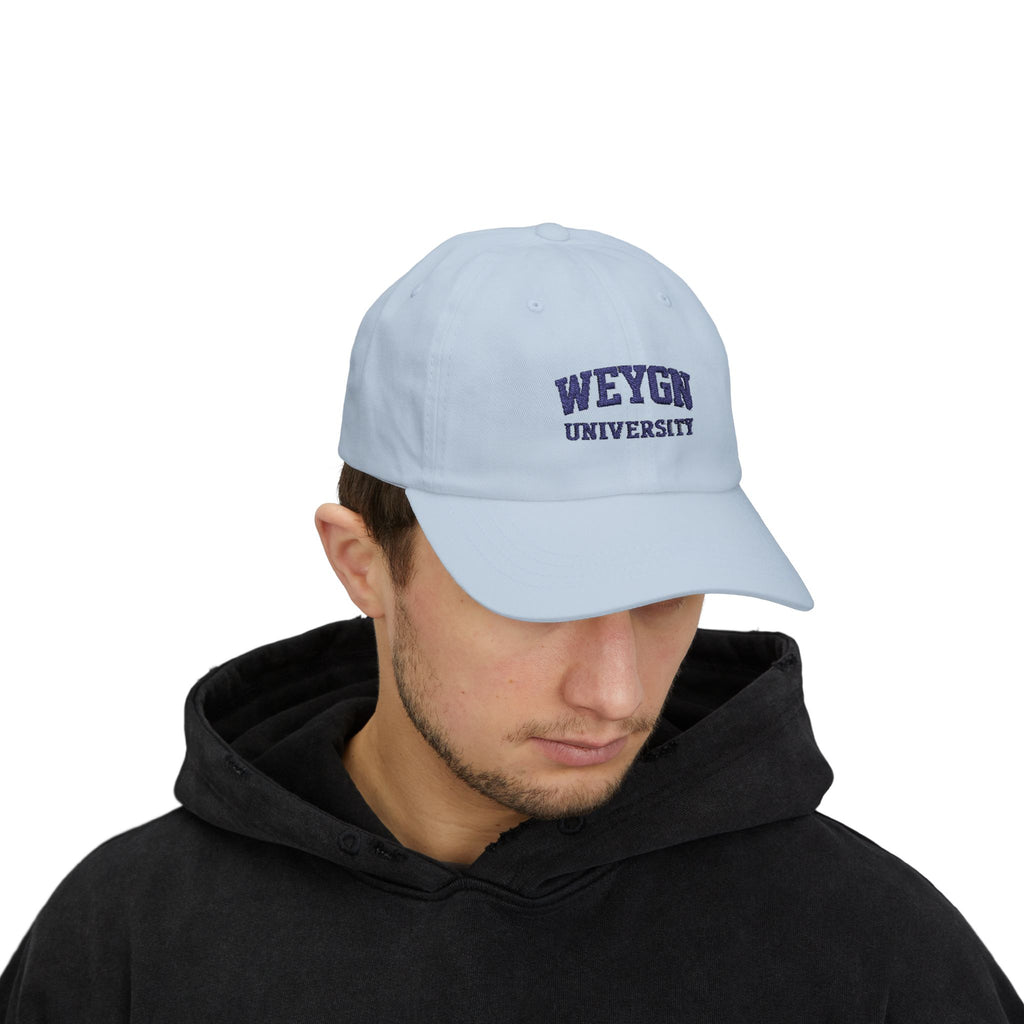 Weygn University Dad Cap - Navy Logo